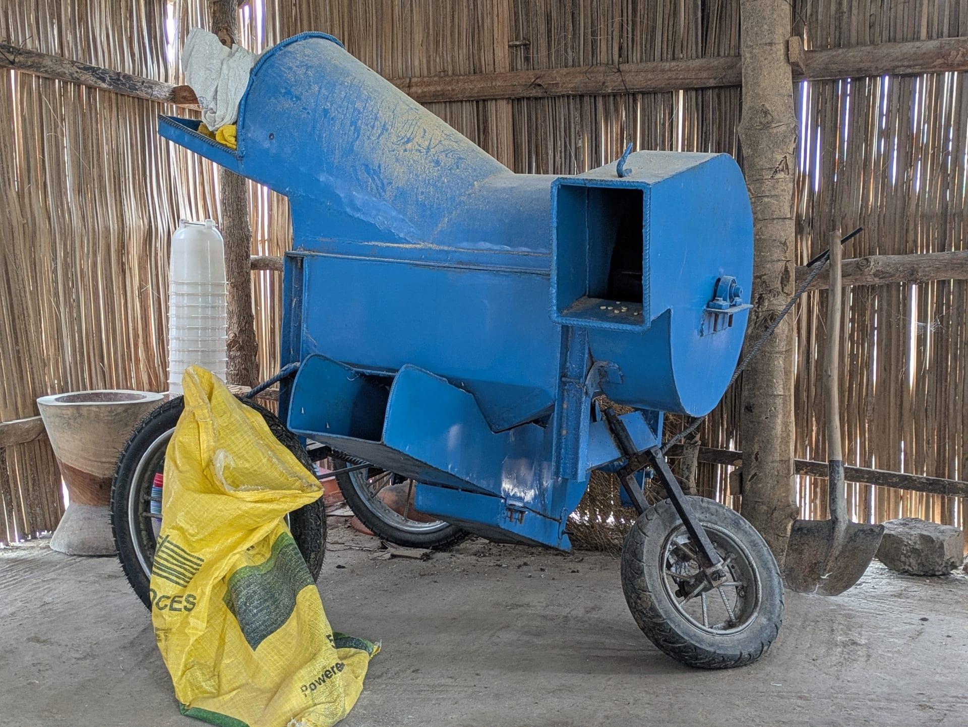 Machine d'égrenage